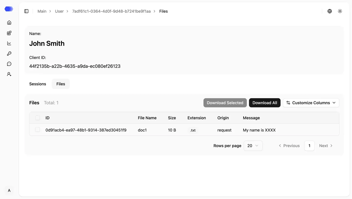 Users Files